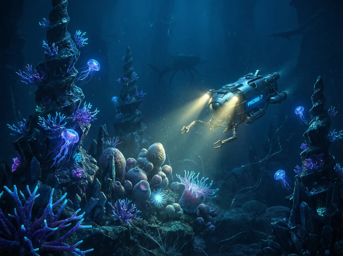 深海海沟探测器搜索 - 腹肌精牛喷射